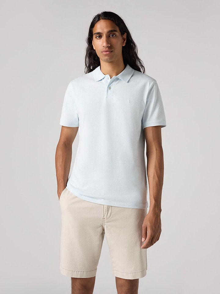 Poloshirt lichtblauw