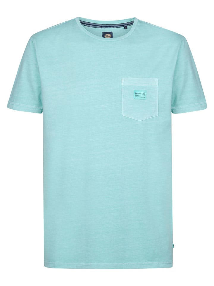 Shirt in Türkis