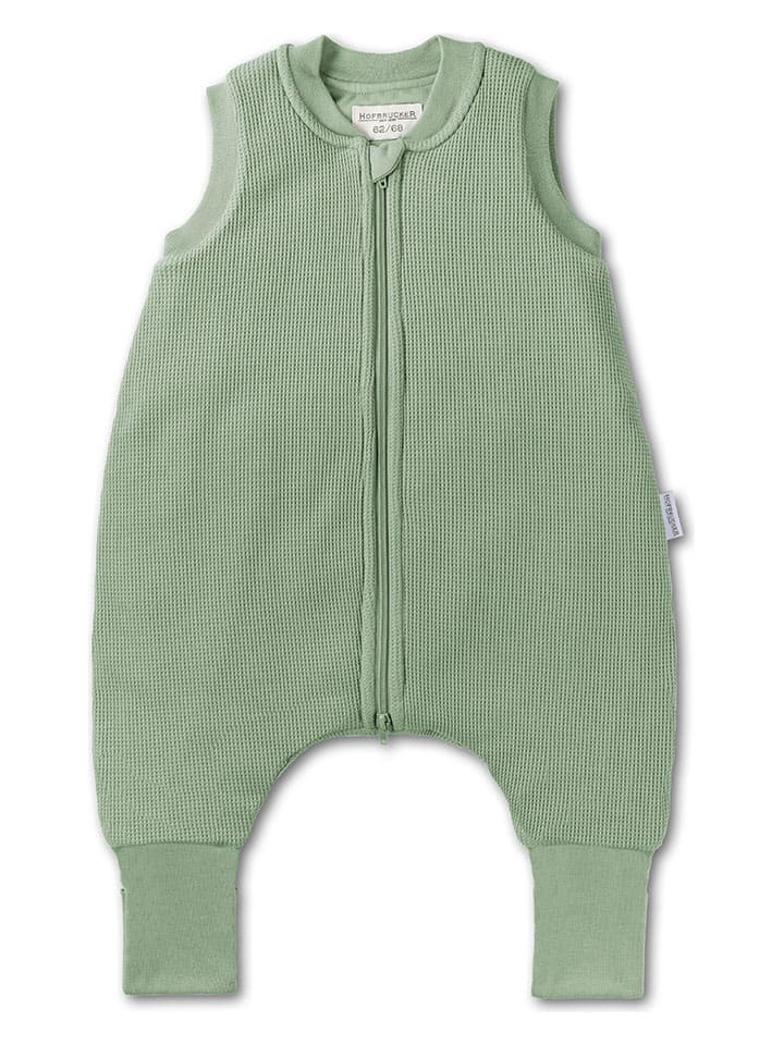 Winterschlafsack mit Beinen "Matti" in Grün - 2 TOG