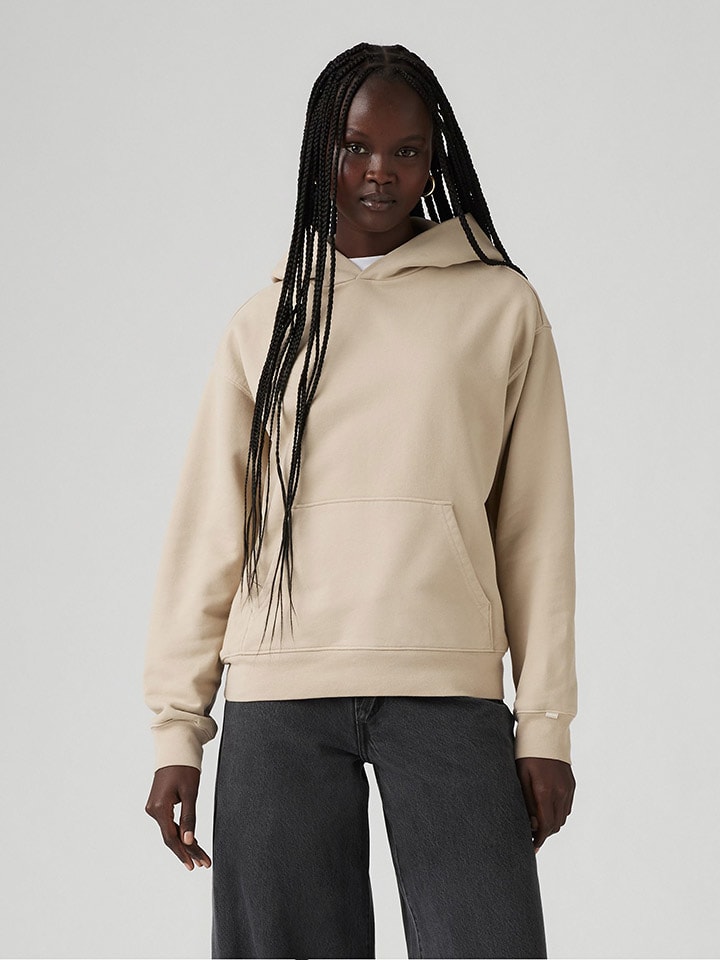 Hoodie beige