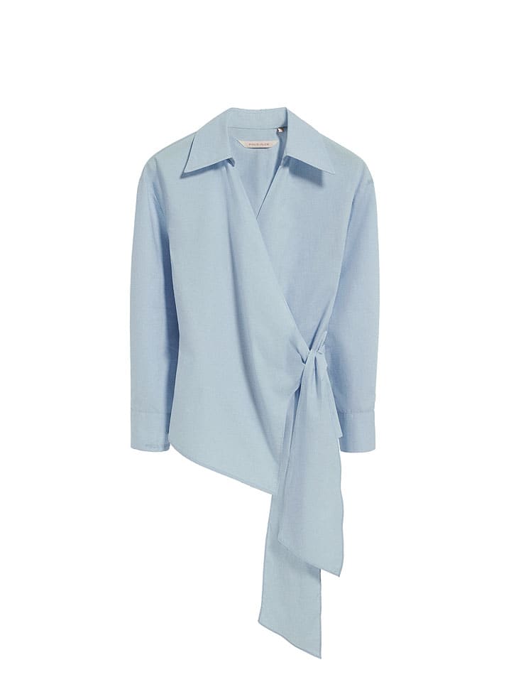 Blouse lichtblauw
