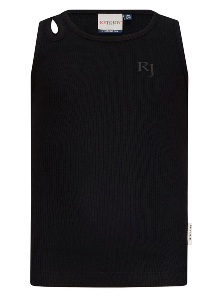 Top "Gail" in Schwarz