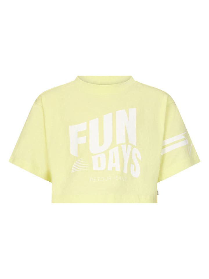 Shirt "Uma" in Gelb