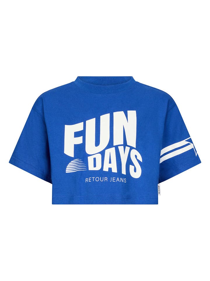 Shirt "Uma" in Blau