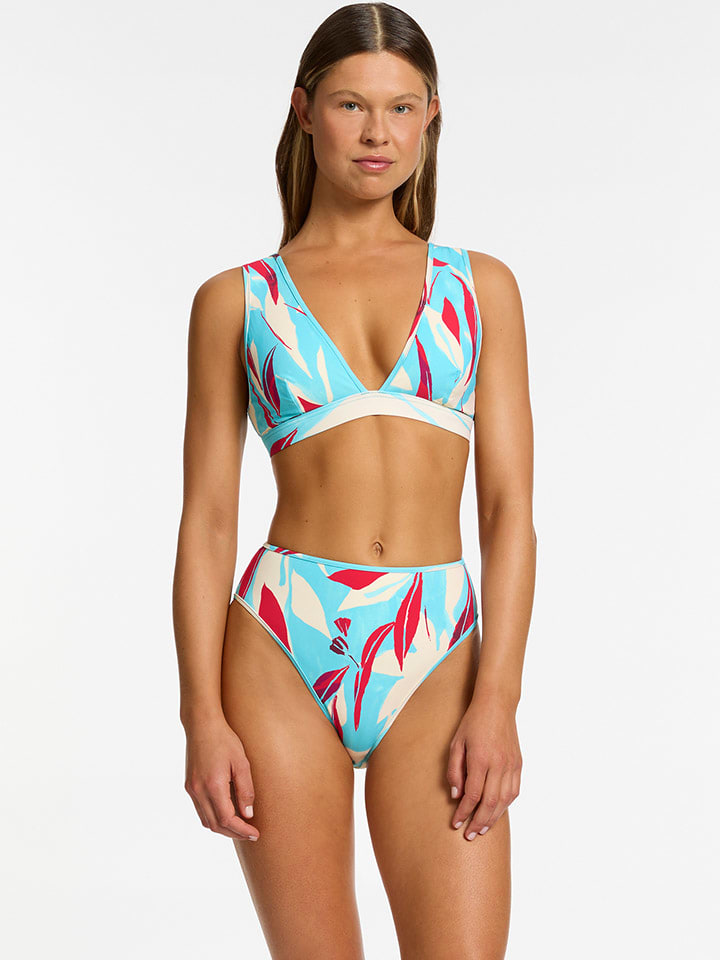Bikinitop lichtblauw