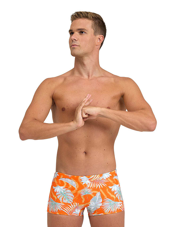 Badehose in Orange