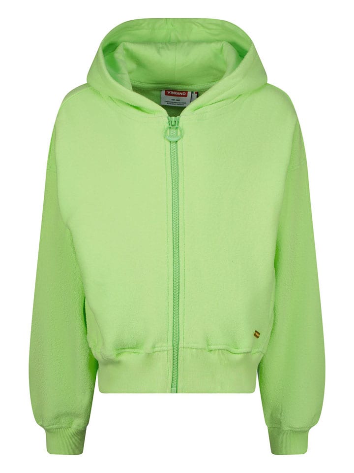 Sweatvest groen