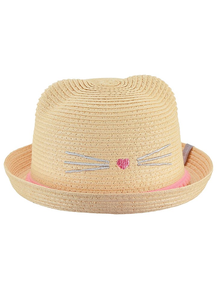Strohhut "Katze" in Beige