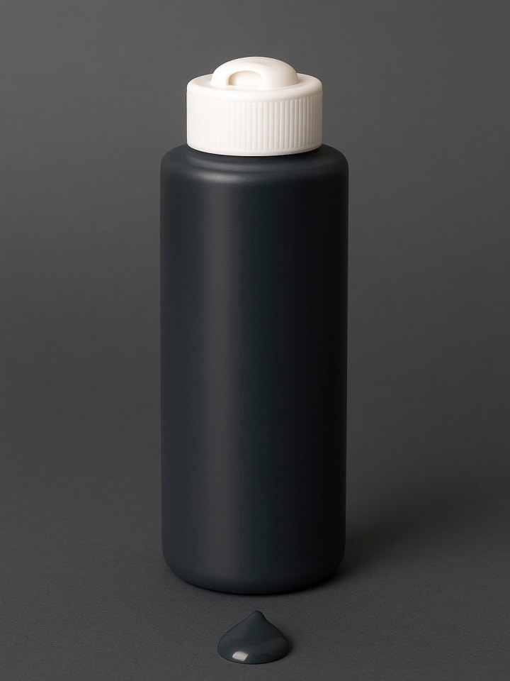 Stofffarbe in Schwarz - 125 ml