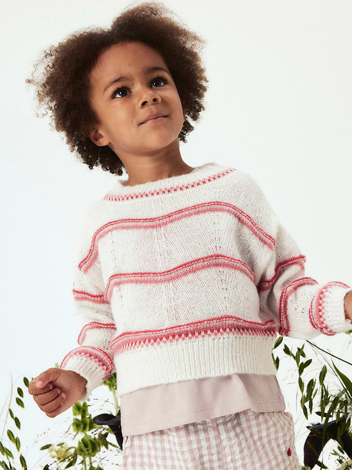 Pullover in Weiß