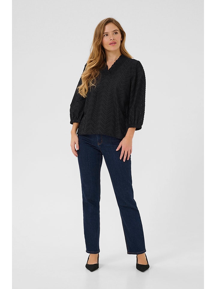 Bluse in Schwarz
