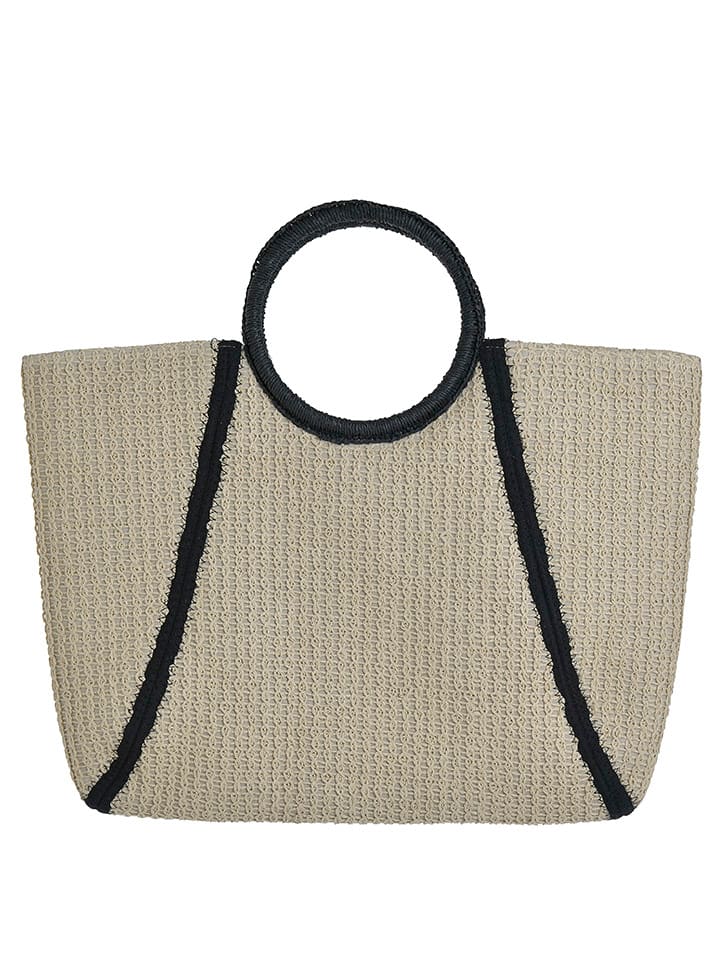 Henkeltasche in Natur - (B)45 x (H)25 x (T)15 cm