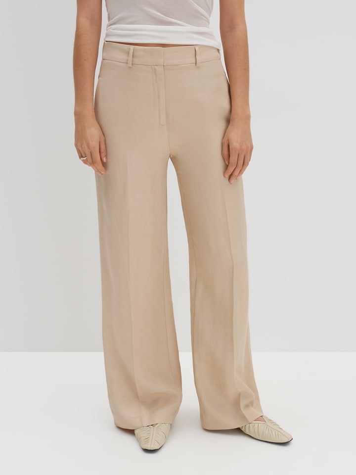 Marlenehose in Beige