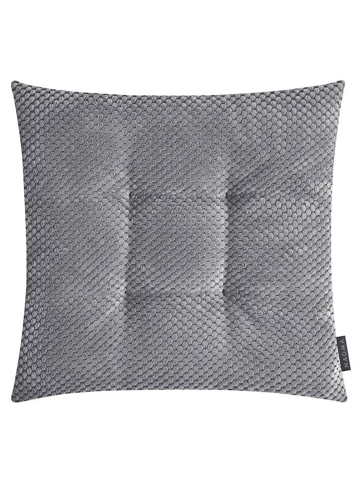 Stuhlkissen "Comodo" in Grau - (L)35 x (B)35 cm