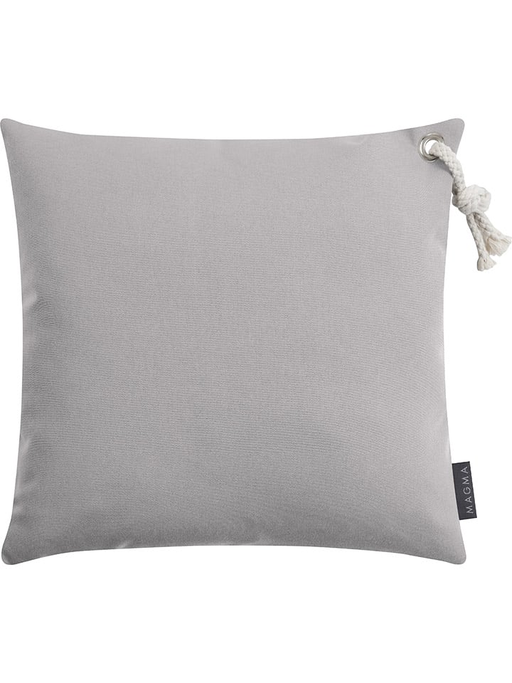 Outdoor-Kissenhülle "Kos" in Grau - (L)40 x (B)40 cm