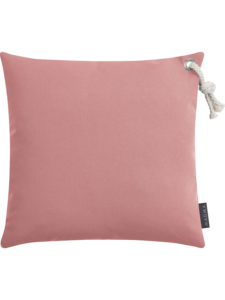 Outdoor-Kissenhülle "Kos" in Koralle - (L)40 x (B)40 cm
