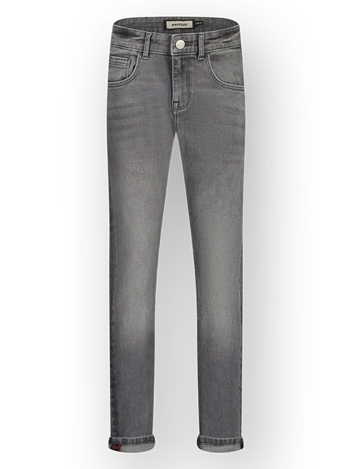 Spijkerbroek - slim fit - grijs