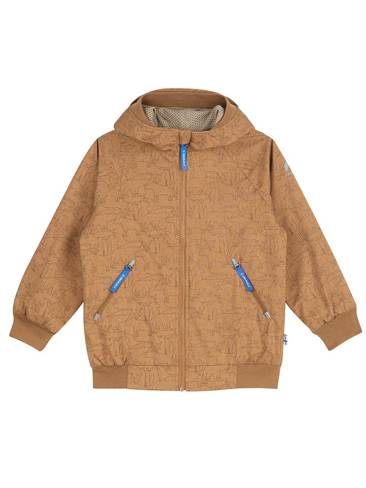 Funktionsjacke "Tallessa" in Hellbraun