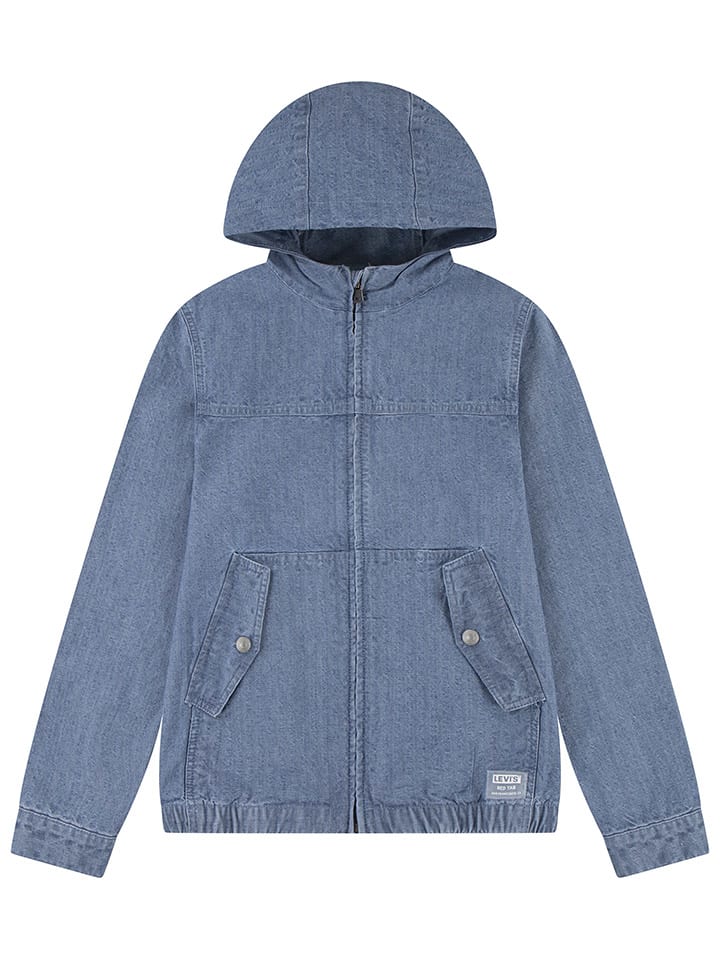 Übergansjacke in Blau