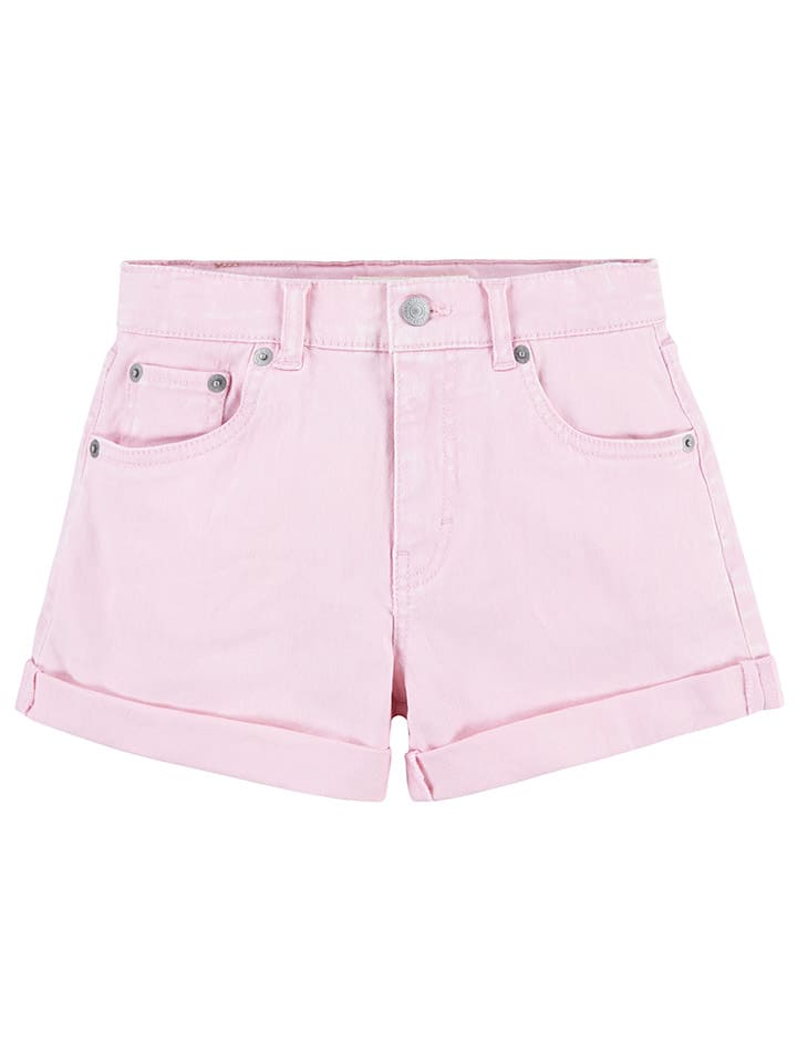 Jeans-Shorts in Rosa