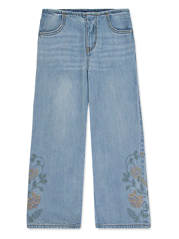 Jeans - Baggy - in Hellblau