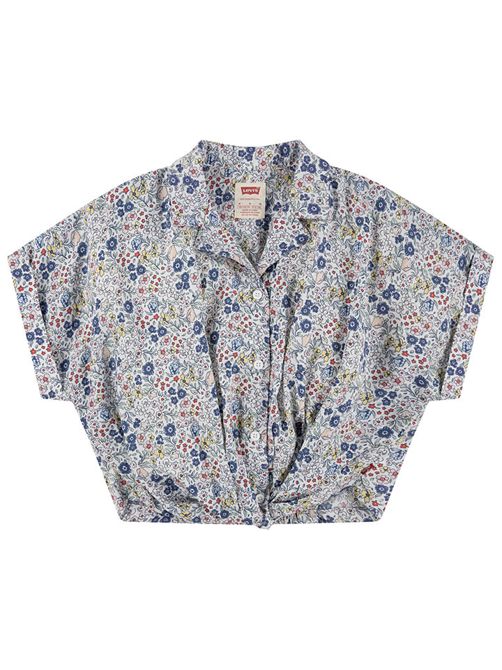 Bluse in Bunt