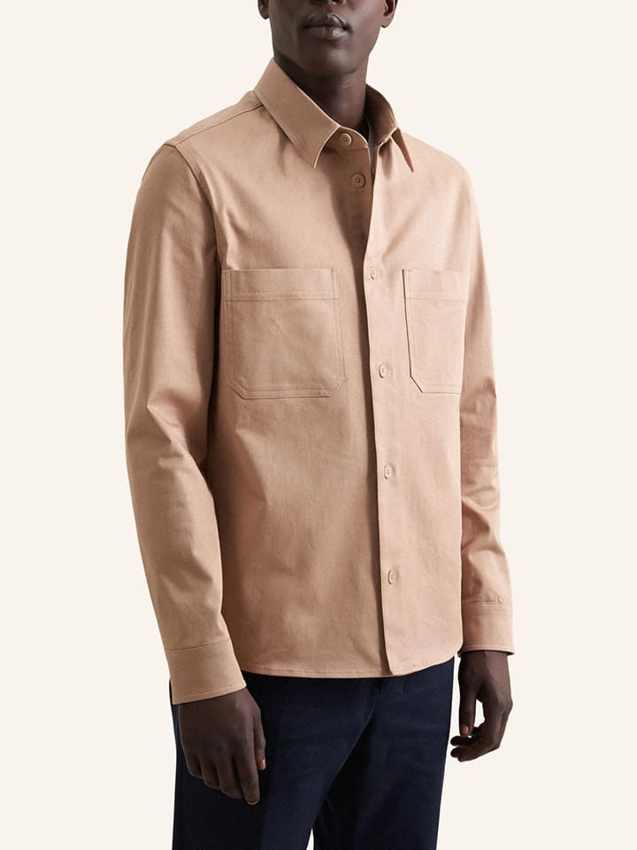 Hemd - Regular fit - in Beige