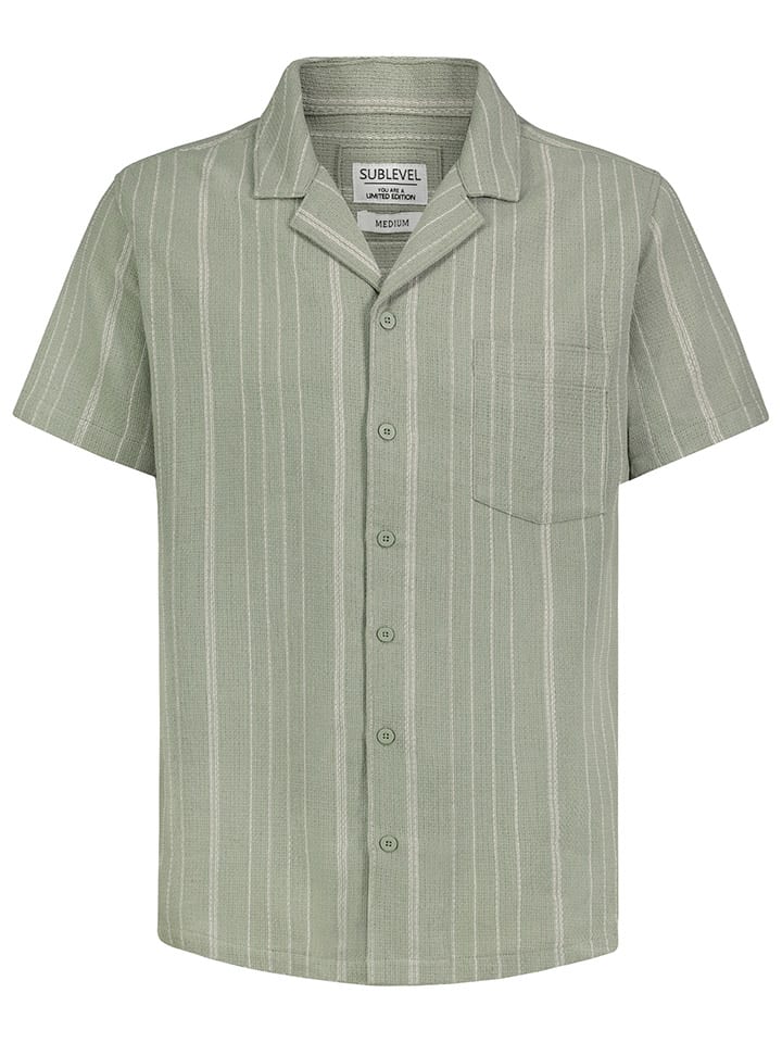 Blouse - regular fit - groen