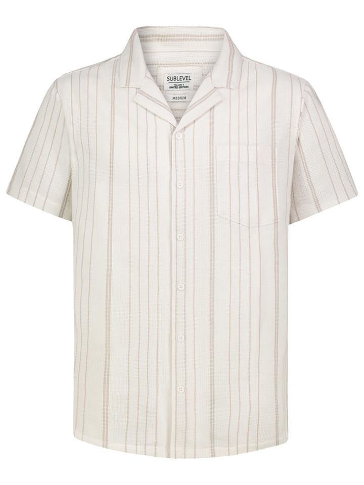 Hemd - Regular fit - in Beige