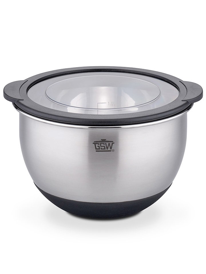 Rührschüssel ''Primo'' in Silber - 4,8 l