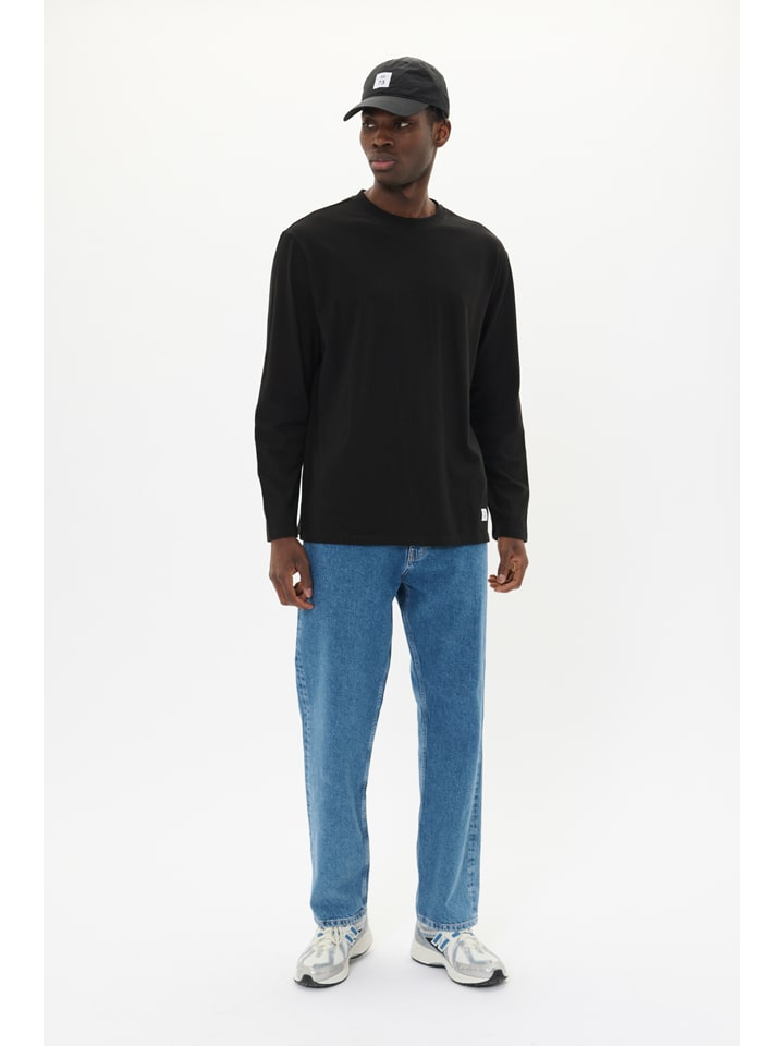 Longsleeve in Schwarz