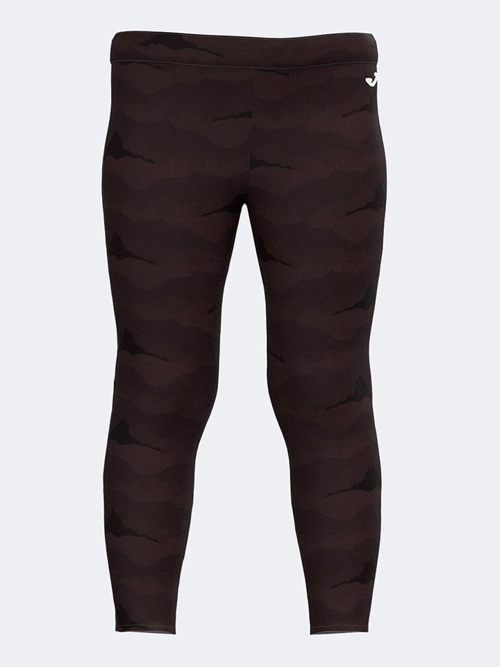 Legginsy funkcyjne w kolorze brązowym
