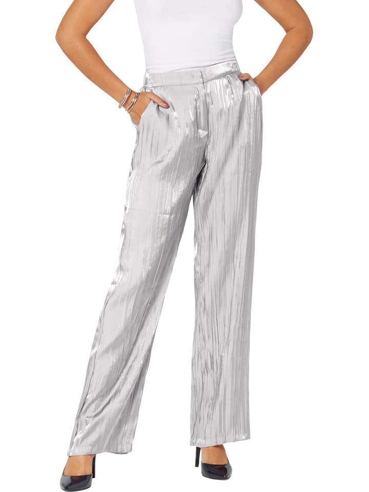 Hose in Silber