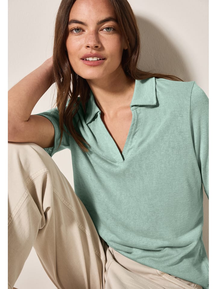 Shirt in Türkis