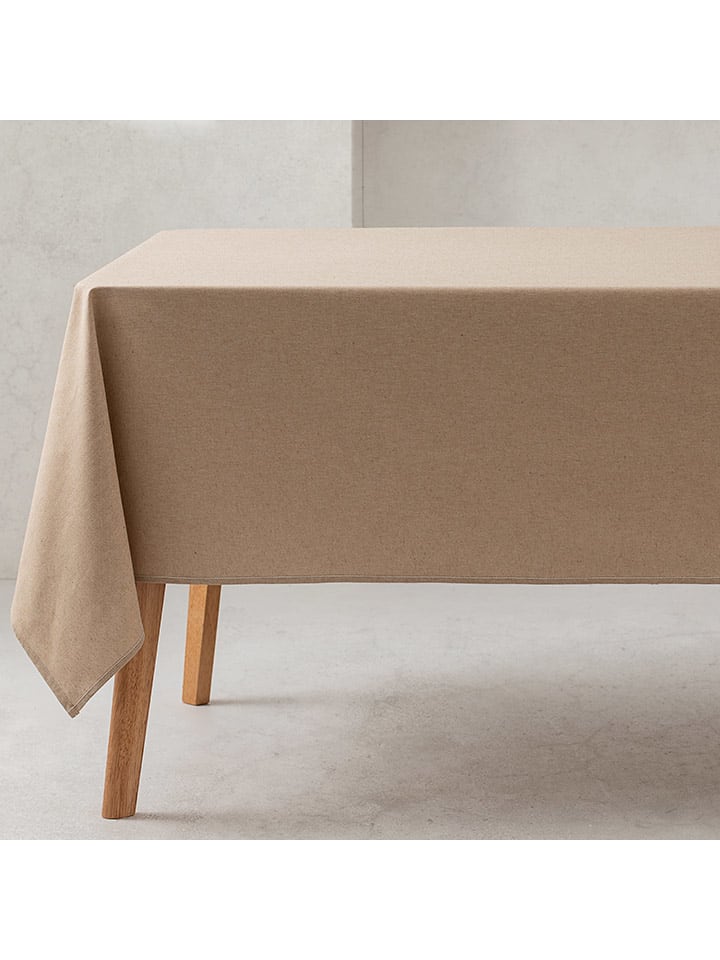 Tischdecke "Liso" in Beige