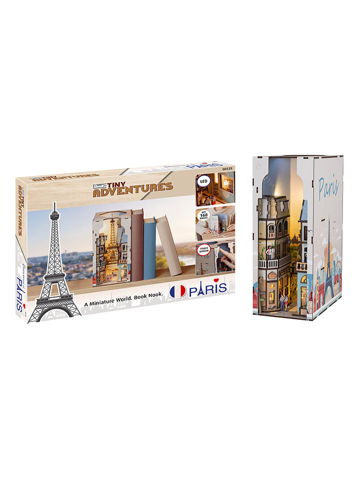 Drewniany model funkcyjny "Revell - Tiny Adventures - Paris" do złożenia - 10+