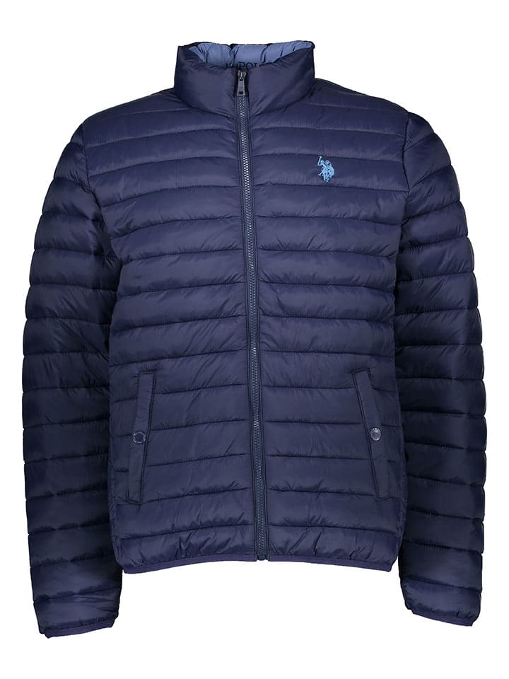 Steppjacke in Dunkelblau