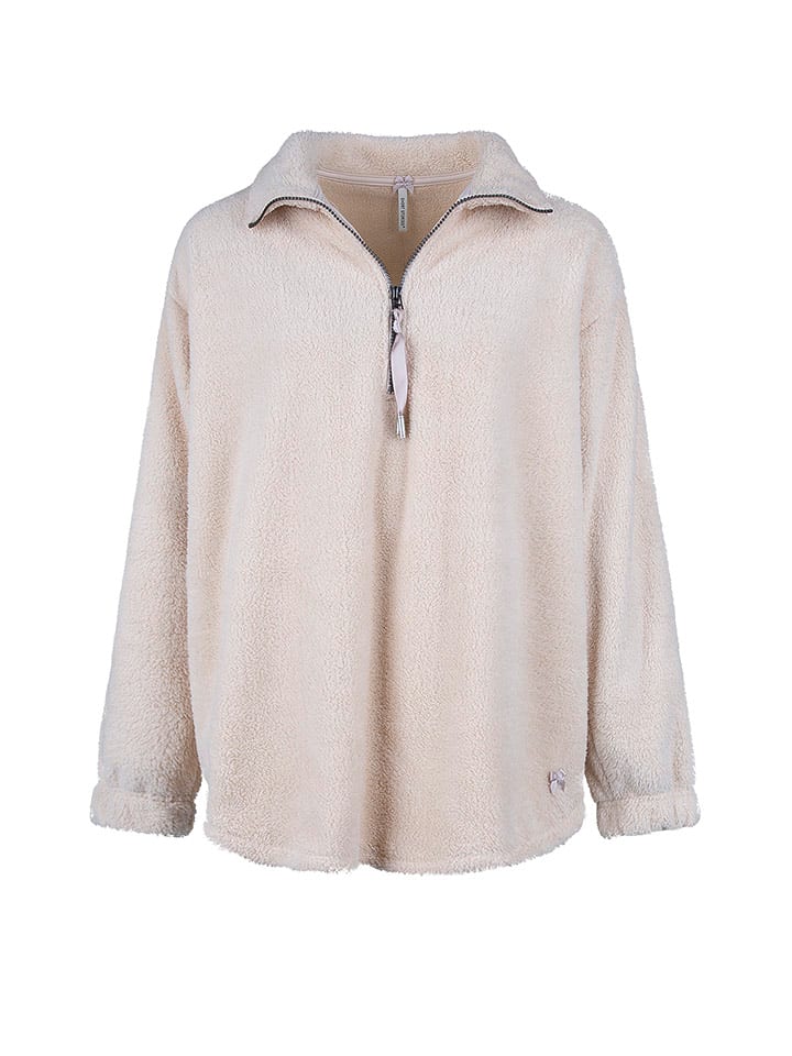 Bluza polarowa w kolorze beżowym