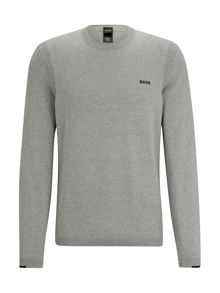 Sweter w kolorze szarym