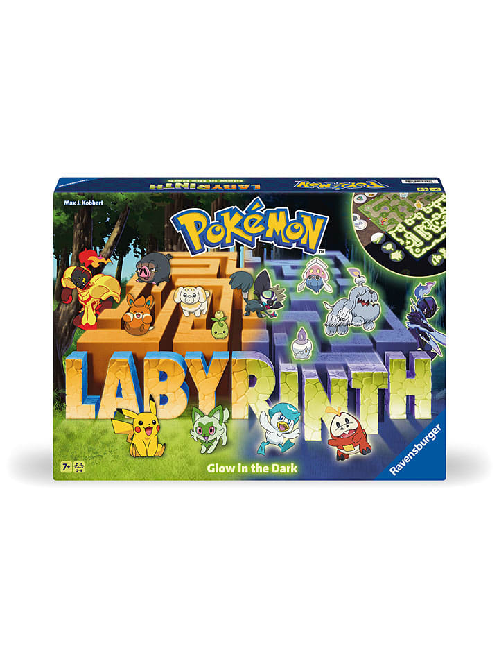 Brettspiel "Pokémon Labyrinth Glow in the Dark" - ab 7 Jahren