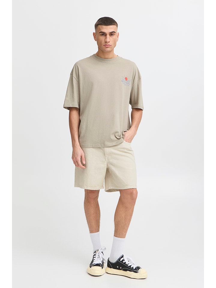 Jeans-Shorts "Ryan" in Beige