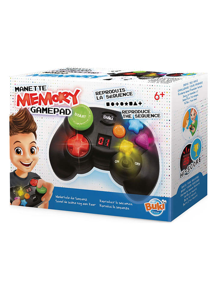 Gamepad "Memory" in Schwarz - ab 6 Jahren