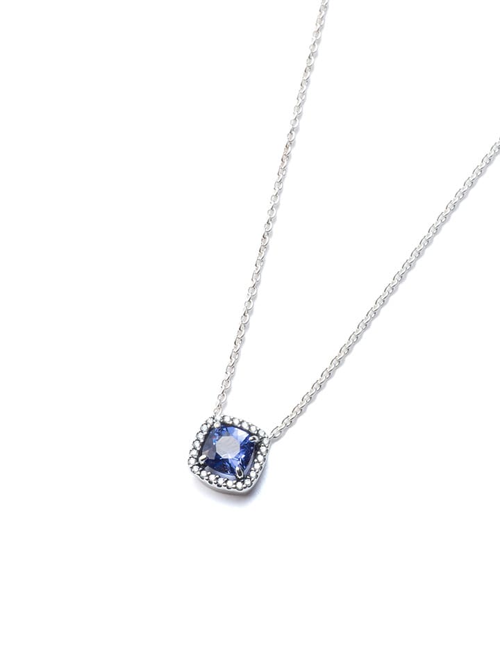 Silber-Halskette mit Schmuckelement - (L)45 cm