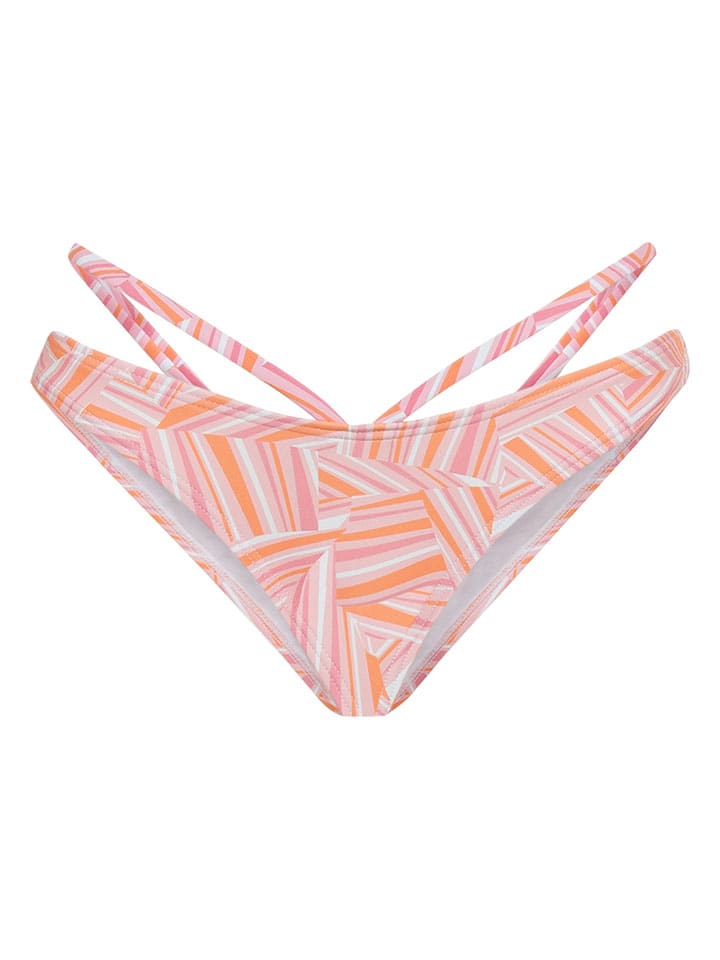 Figi bikini w kolorze jasnoróżowo-pomarańczowym
