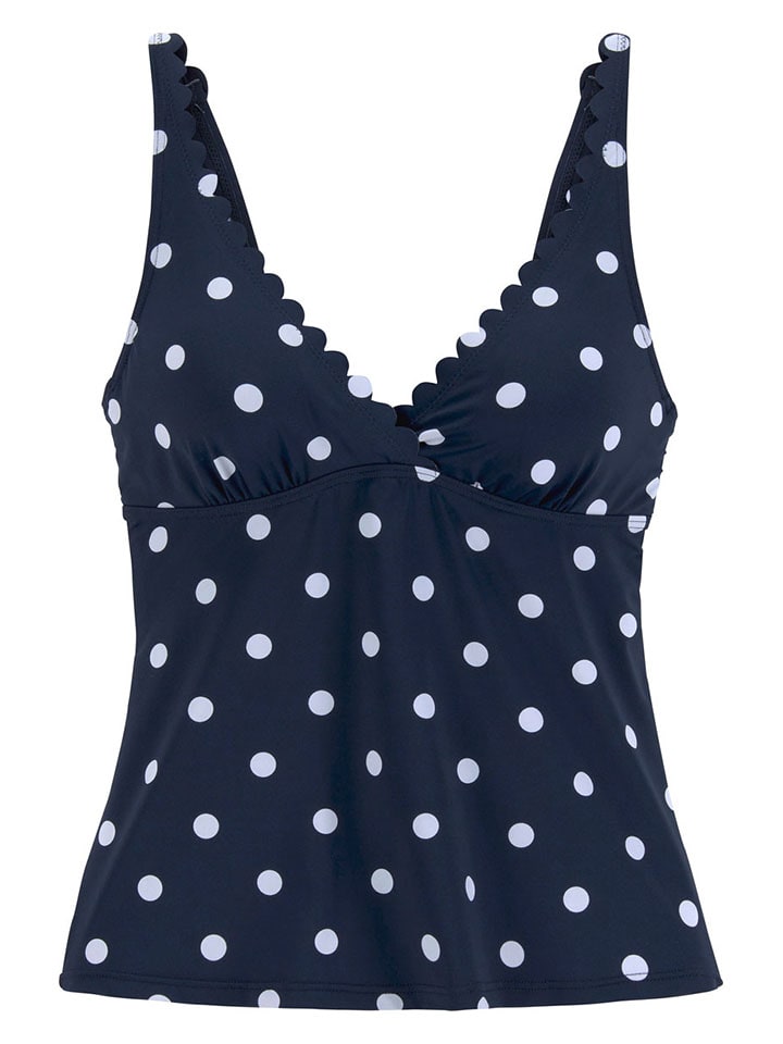Tankinitop donkerblauw