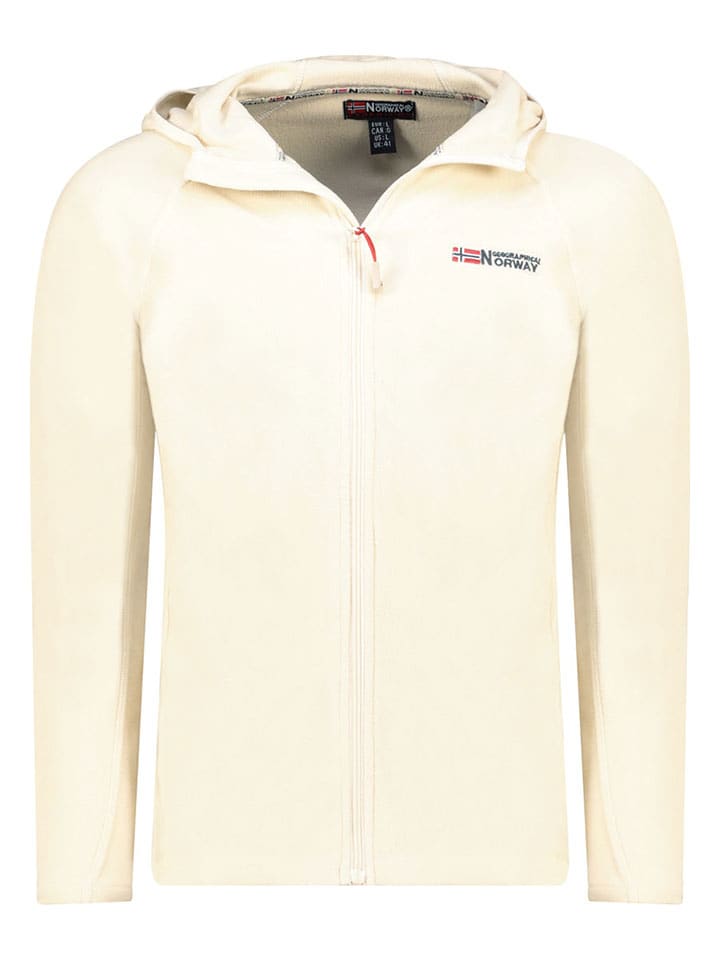 Fleecejacke "Tugood" in Creme