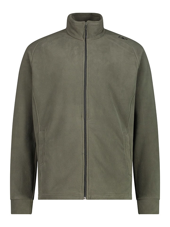 Fleece vest kaki