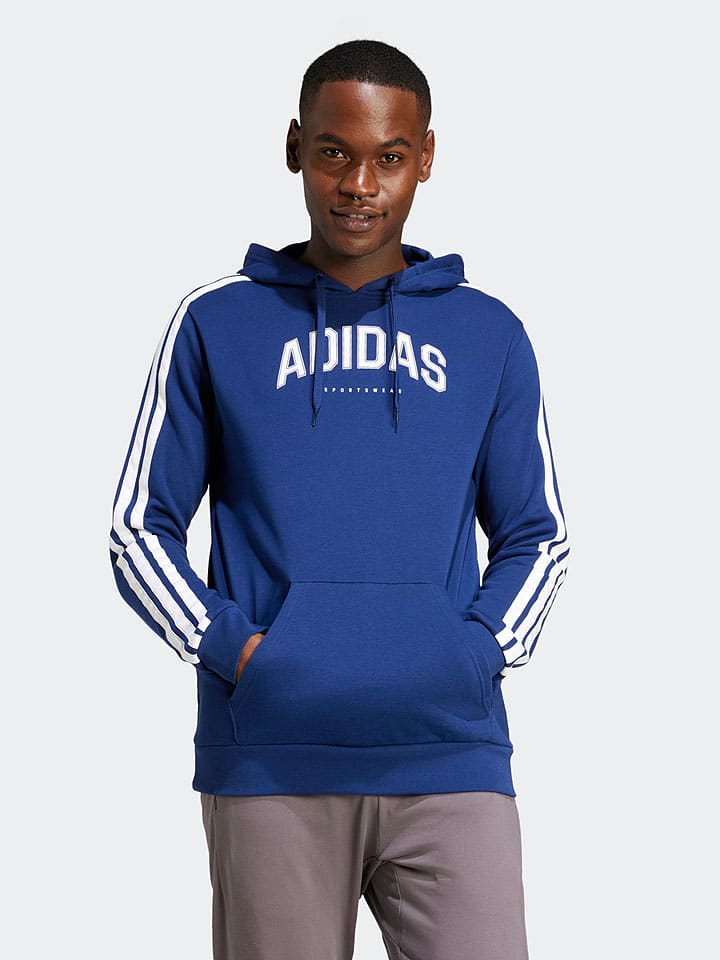Hoodie in Dunkelblau