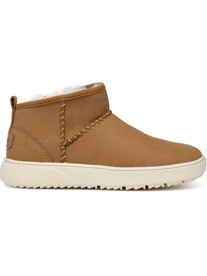 Ankle-Boots "Theleven" in Hellbraun
