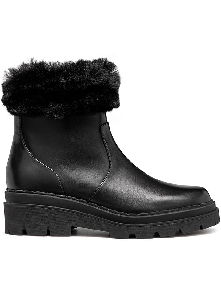 Leder-Boots "Felleny" in Schwarz